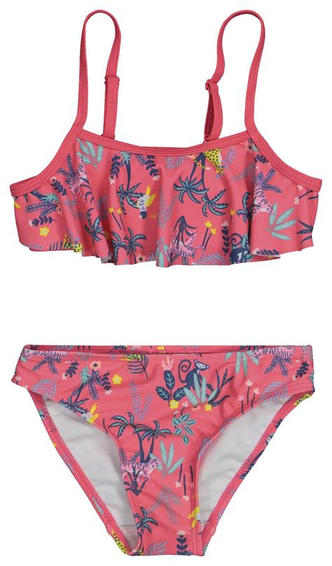 bikinis mädchen|Bikinis mit Rüschen und Print für Mädchen